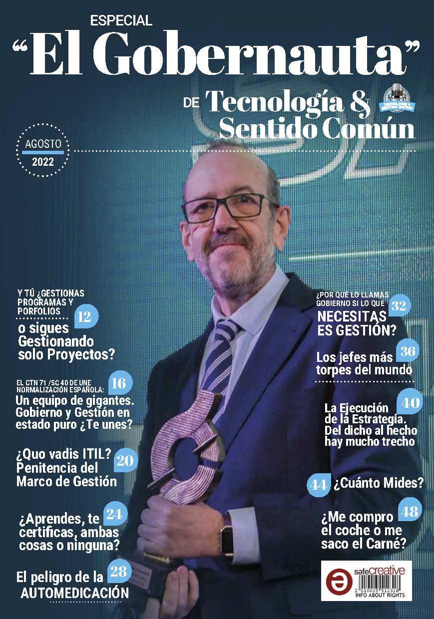 Especial "El Gobernauta" con Javier Peris en la Revista Tecnología y Sentido Común #TYSC