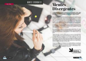 Artículo "Mentes Divergentes" de Marta Martín en la Sección "Mentes Divergentes" de la Revista Tecnología y Sentido Común #TYSC