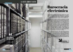 Artículo "Burocracia electrónica" de Victor Almonacid en la Sección "La Nueva Administración" de la Revista Tecnología y Sentido Común #TYSC23 de octubre de 2022