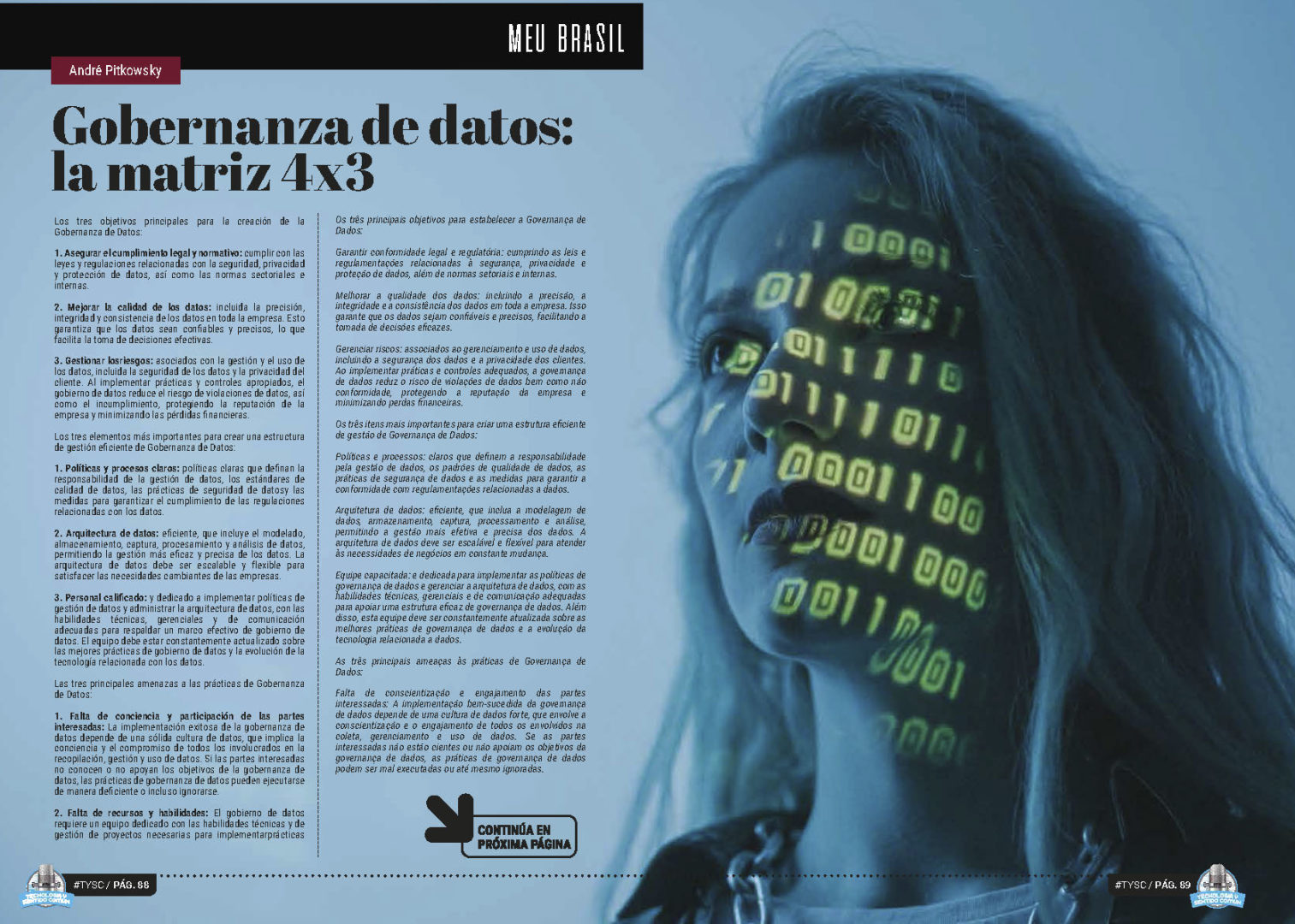 Gobernanza de datos: la matriz 4×3 | Tecnología y Sentido Común