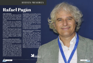 Rafael Pagán en la sección "Entrevista Protagonista" de la edición de diciembre de la Revista Mensual Tecnología y Sentido Común TYSC