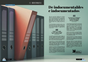 "De indocumentables e indocumentados" artículo de Javier Peris en la sección "El Gobernauta" de la edición de Julio de 2024 de la Revista Tecnología y Sentido Común TYSC a Revista Líder de Audiencia de la Alta Dirección y los Profesionales en Gestión de Proyectos, Servicios, Procesos, Riesgos y por supuesto Gobierno de Tecnologías de la Información