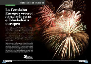 "La Comisión Europea crea el consorcio para el blockchain europeo" artículo de Nacho Alamillo en la sección "Tecnoregulación en Prospectiva" de la edición de Julio de 2024 de la Revista Tecnología y Sentido Común TYSC a Revista Líder de Audiencia de la Alta Dirección y los Profesionales en Gestión de Proyectos, Servicios, Procesos, Riesgos y por supuesto Gobierno de Tecnologías de la Información