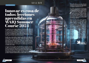 "Innovar es cosa de todos: lecciones aprendidas en WAIQ Summer Course 2024" artículo de Ricard Martínez Martínez en la sección "Ojo Al Dato" de la edición de Julio de 2024 de la Revista Tecnología y Sentido Común TYSC a Revista Líder de Audiencia de la Alta Dirección y los Profesionales en Gestión de Proyectos, Servicios, Procesos, Riesgos y por supuesto Gobierno de Tecnologías de la Información