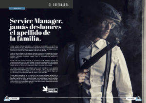 "Service Manager, jamás deshonres el apellido de la familia." artículo de Javier Peris en la sección "El Gobernauta" de la edición de Febrero de 2025 de la Revista Tecnología y Sentido Común TYSC a Revista Líder de Audiencia de la Alta Dirección y los Profesionales en Gestión de Proyectos, Servicios, Procesos, Riesgos y por supuesto Gobierno de Tecnologías de la Información