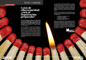 "Crisis de ciberseguridad: ¿está su organización preparada?" artículo de Manuel David Serrat Olmos en la sección "Futuro y Seguridad" de la edición de Marzo de 2025 de la Revista Tecnología y Sentido Común TYSC a Revista Líder de Audiencia de la Alta Dirección y los Profesionales en Gestión de Proyectos, Servicios, Procesos, Riesgos y por supuesto Gobierno de Tecnologías de la Información
