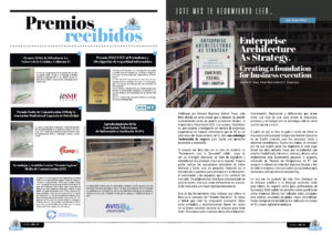 "Enterprise Architecture As Strategy." en este mes te recomiendo leer... por Javier Peris de la edición de Abril de 2025 de la Revista Tecnología y Sentido Común TYSC a Revista Líder de Audiencia de la Alta Dirección y los Profesionales en Gestión de Proyectos, Servicios, Procesos, Riesgos y por supuesto Gobierno de Tecnologías de la Información