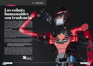 "Los robots humanoides son tendencia" artículo de Marlon Molina en la sección "Es Tendencia" de la edición de Abril de 2025 de la Revista Tecnología y Sentido Común TYSC a Revista Líder de Audiencia de la Alta Dirección y los Profesionales en Gestión de Proyectos, Servicios, Procesos, Riesgos y por supuesto Gobierno de Tecnologías de la Información