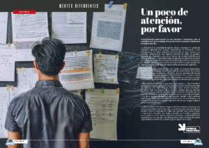 "Un poco de atención, por favor" artículo de Marta Martín García en la sección "Mentes DIvergentes" de la edición de Abril de 2025 de la Revista Tecnología y Sentido Común TYSC a Revista Líder de Audiencia de la Alta Dirección y los Profesionales en Gestión de Proyectos, Servicios, Procesos, Riesgos y por supuesto Gobierno de Tecnologías de la Información