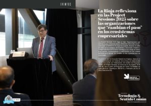 "" artículo de en la sección "" de la edición de Junio de 2025 de la Revista Tecnología y Sentido Común TYSC a Revista Líder de Audiencia de la Alta Dirección y los Profesionales en Gestión de Proyectos, Servicios, Procesos, Riesgos y por supuesto Gobierno de Tecnologías de la Información