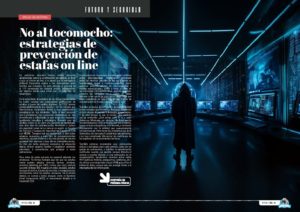 "No al tocomocho: estrategias de prevención de estafas on line" artículo de Manuel David Serrat Olmos en la sección "Futuro y Seguridad" de la edición de septiembre de 2025 de la Revista Tecnología y Sentido Común TYSC a Revista Líder de Audiencia de la Alta Dirección y los Profesionales en Gestión de Proyectos, Servicios, Procesos, Riesgos y por supuesto Gobierno de Tecnologías de la Información