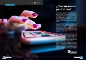 "¿Un curso sin pantallas?" artículo de Ricard Martínez Martínez en la sección "Ojo al Dato" de la edición de septiembre de 2025 de la Revista Tecnología y Sentido Común TYSC a Revista Líder de Audiencia de la Alta Dirección y los Profesionales en Gestión de Proyectos, Servicios, Procesos, Riesgos y por supuesto Gobierno de Tecnologías de la Información