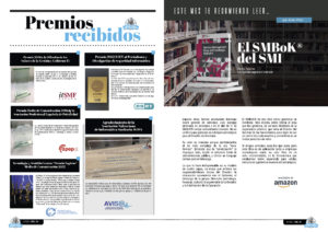"SMBoK® del SMI" Libro Recomendado en la sección "Este mes te recomiendo leer" de la edición de septiembre de 2025 de la Revista Tecnología y Sentido Común TYSC a Revista Líder de Audiencia de la Alta Dirección y los Profesionales en Gestión de Proyectos, Servicios, Procesos, Riesgos y por supuesto Gobierno de Tecnologías de la Información