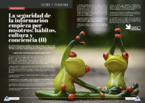 "La seguridad de la información empieza por nosotros: hábitos, cultura y conciencia (II)" artículo de Manuel David Serrat Olmos en la sección "Futuro y Seguridad" de la edición de noviembre de 2025 de la Revista Tecnología y Sentido Común TYSC a Revista Líder de Audiencia de la Alta Dirección y los Profesionales en Gestión de Proyectos, Servicios, Procesos, Riesgos y por supuesto Gobierno de Tecnologías de la Información