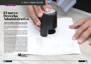 "El nuevo Derecho Administrativo" artículo de Victor Almonacid Lamelas en la sección "La Nueva Administración" de la edición de noviembre de 2025 de la Revista Tecnología y Sentido Común TYSC a Revista Líder de Audiencia de la Alta Dirección y los Profesionales en Gestión de Proyectos, Servicios, Procesos, Riesgos y por supuesto Gobierno de Tecnologías de la Información