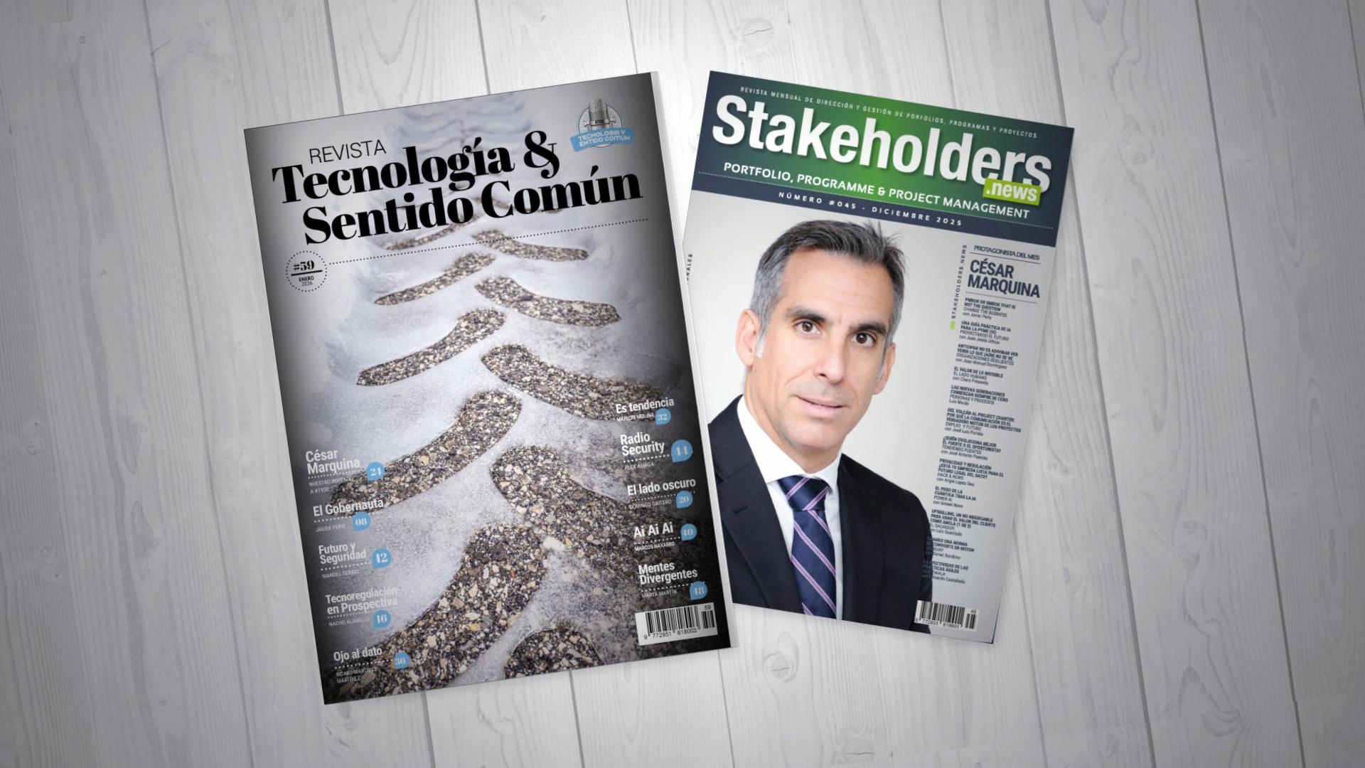 Edición de Enero de 2026 de la Revista Tecnología y Sentido Común TYSC a Revista Líder de Audiencia de la Alta Dirección y los Profesionales en Gestión de Proyectos, Servicios, Procesos, Riesgos y por supuesto Gobierno de Tecnologías de la Información