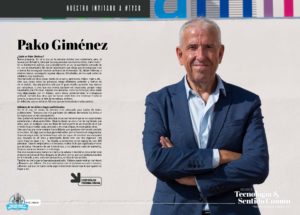 Pako Giménez "Nuestro Invitado a TYSC de la edición de Junio de 2026 de la Revista Tecnología y Sentido Común TYSC a Revista Líder de Audiencia de la Alta Dirección y los Profesionales en Gestión de Proyectos, Servicios, Procesos, Riesgos y por supuesto Gobierno de Tecnologías de la Información